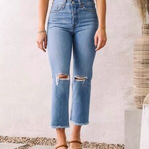 Levi’s Wedgie Straight jeans. Size 26x26.